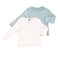 Tex Baby Organic Cotton Ribbed T-Shirt, Pink,  12 Months, I274069
