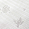 Home Alginate Jacquard Waterproof Mattress Protector 90x200+33cm -White
