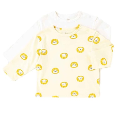 Tex Baby Organic Cotton T-Shirt Yellow, 9 Months