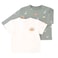 Tex Baby Organic Cotton T-Shirt Set Khaki, 9 Months