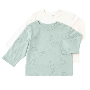 Tex Baby Organic Cotton T-Shirt, Green,  9 Months, I274203