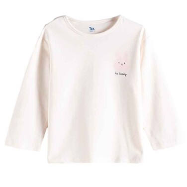 Tex Baby T-Shirt Off White, 23 Months
