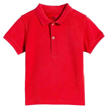 Tex Baby Polo T-Shirt Light Red, 4 Years Old