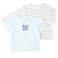 Tex Baby Organic Cotton T-Shirt Set Turquoise, 23 Months