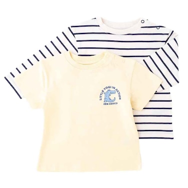 Tex Baby Organic Cotton T-Shirt Set Navy,  4 Years, I274202