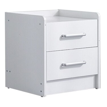 سوبريم طاولة جانبية بدرجين - أبيض