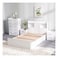 Supreme 120x200 Young Single Bed-White