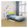 Bello 90x200 Upholstered Kids Bed-Blue &amp; Yellow