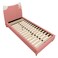 Kitty 90x200 Upholstered Kids Bed-Light Pink