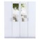 Supreme 4-Door Wardrobe with Mirror-White