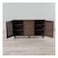 Niva 3 Door Shoe Cabinet-Walnut