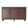Niva 3 Door Shoe Cabinet-Walnut