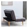 Beatrice 3 Seater Fabric Sofabed - Light Grey / Dark Grey