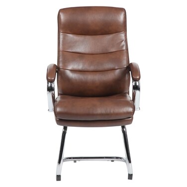 هارلاند كرسي مكتب للزوار - بني غامق