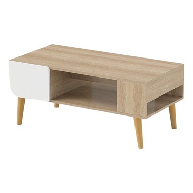 أدونيا طاولة قهوة -لون بلوط