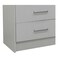 Supreme 6-Drawer Master Dresser with Mirror-White