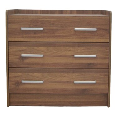 سوبريم خزانة أدراج للشباب 3 أدراج - جوز فاتح