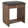 Supreme Stool for Dresser-Light Walnut