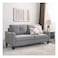 Supreme 2-Seater Fabric Sofa-Grey