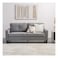 Supreme 2-Seater Fabric Sofa-Grey