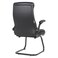 لويز كرسي مكتب للزوار - أسود