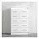 Supreme Chest of 5 Drawers-White
