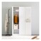 Supreme 3-Door Wardrobe with Mirror-White