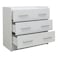 Supreme 3-Drawer Young Dresser-White