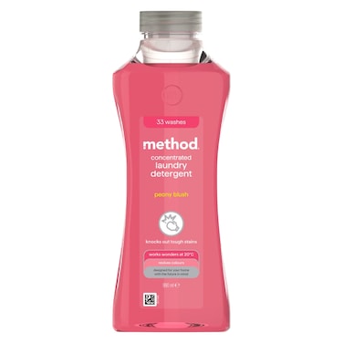 Method Liquid Laundry Detergent, Peony Blush, 990ml