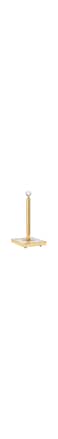 Zeyve Star Square Towel Holder White and Gold 31X14Cm