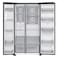 Samsung Bespoke AI Side-by-Side Refrigerator RS90F66B1F, Black Doi, 614 L, 2 Doors