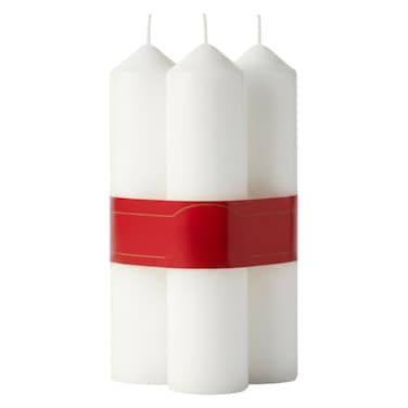 Pillar Candle, 5x1.5inch, 3 PCS