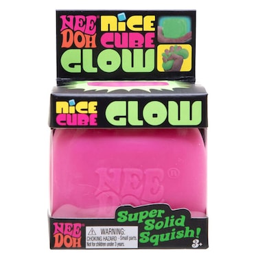 Nee Doh Glow Nice Cube