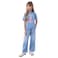 Tex Girls Printed Half T-Shirt, Blue, 9 to 10 Years, I276628