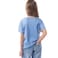 Tex Girls Printed Half T-Shirt, Blue, 4 to 5 Years, I276628