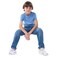 Tex Boys Half T-Shirt, Blue, 4 to 5 Years, I276704