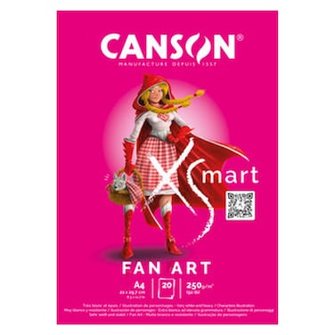 Canson A4 Size Xsmart Pad, 20 Sheet, 250g