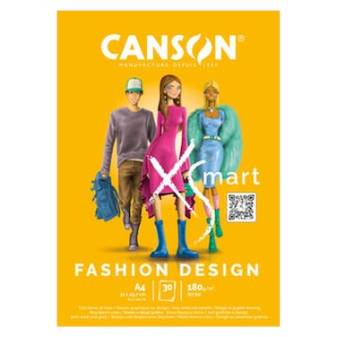 Canson A4 Size Xsmart Pad, 30 Sheet, 180g