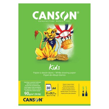 Canson A4 Size Draw Pad, 30 Sheet, 90g