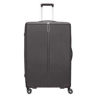 Carlton Boston 8-Wheel Luggage Hard Trolley, Coffee, 83cm