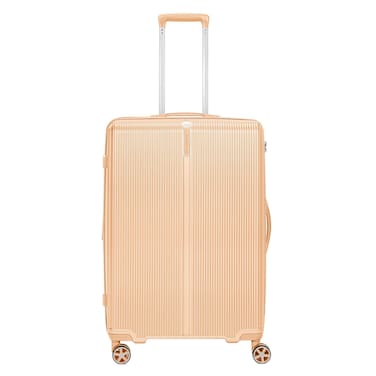 Carlton Boston 8-Wheel Luggage Hard Trolley, Pink, 72cm