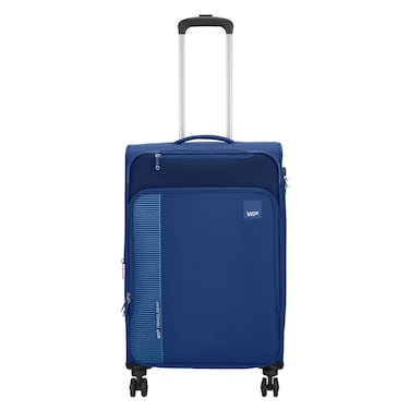 فيب زودياك حقيبة سفر  بعجلات 8، ناعمة، زرقاء، 69 سم