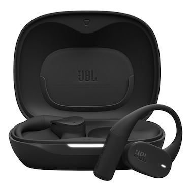 JBL Sense Lite Truly Wireless Bluetooth Open-Ear Earbuds with Charging Case, Black