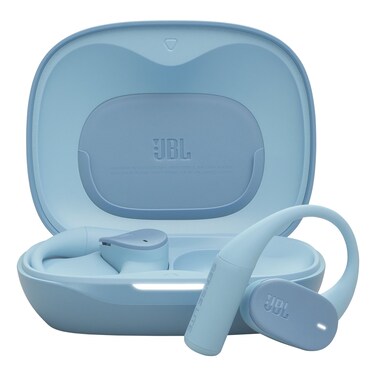 JBL Sense Lite Truly Wireless Bluetooth Open-Ear Earbuds with Charging Case, Blue