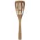 HomePro Wide Acacia Wood Slotted Turner