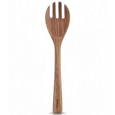 HomePro Acacia Wood Spoon, Fork Hybrid