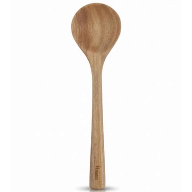 HomePro Round Acacia Wood Kitchen Spoon