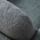 Younes 1 Seater Fabric Sofa - Grey