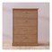 Zirco Chest of&nbsp;4 Drawers -&nbsp;Brown Oak