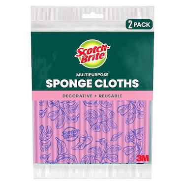 Scotch Brite Multi Purpose Cloth, 2 PCS